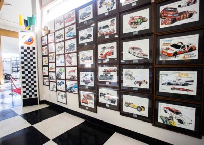 International Motorsports Hall of Fame Wall